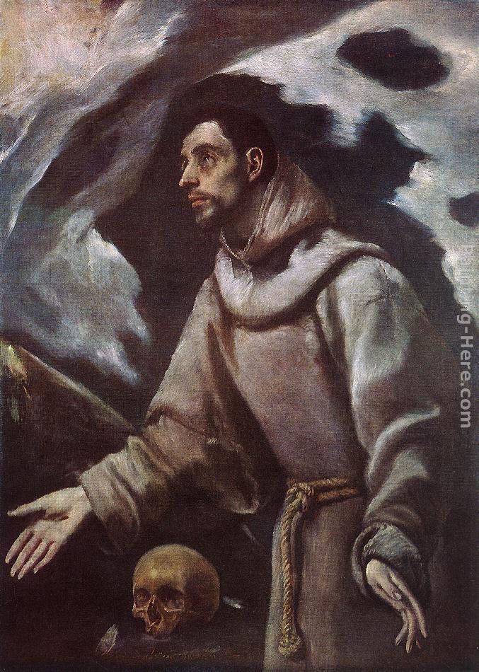 El Greco The Ecstasy of St Francis